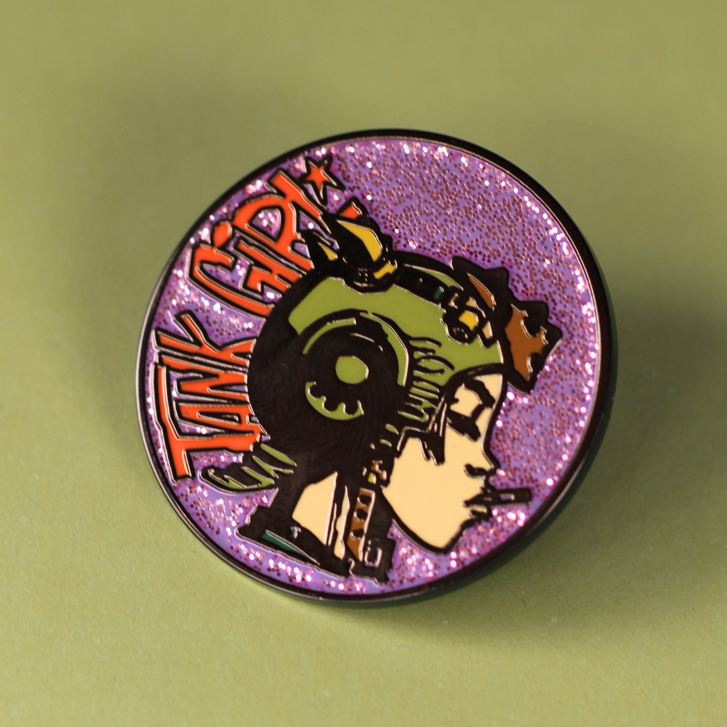 Tank Girl Hard Enamel Pin