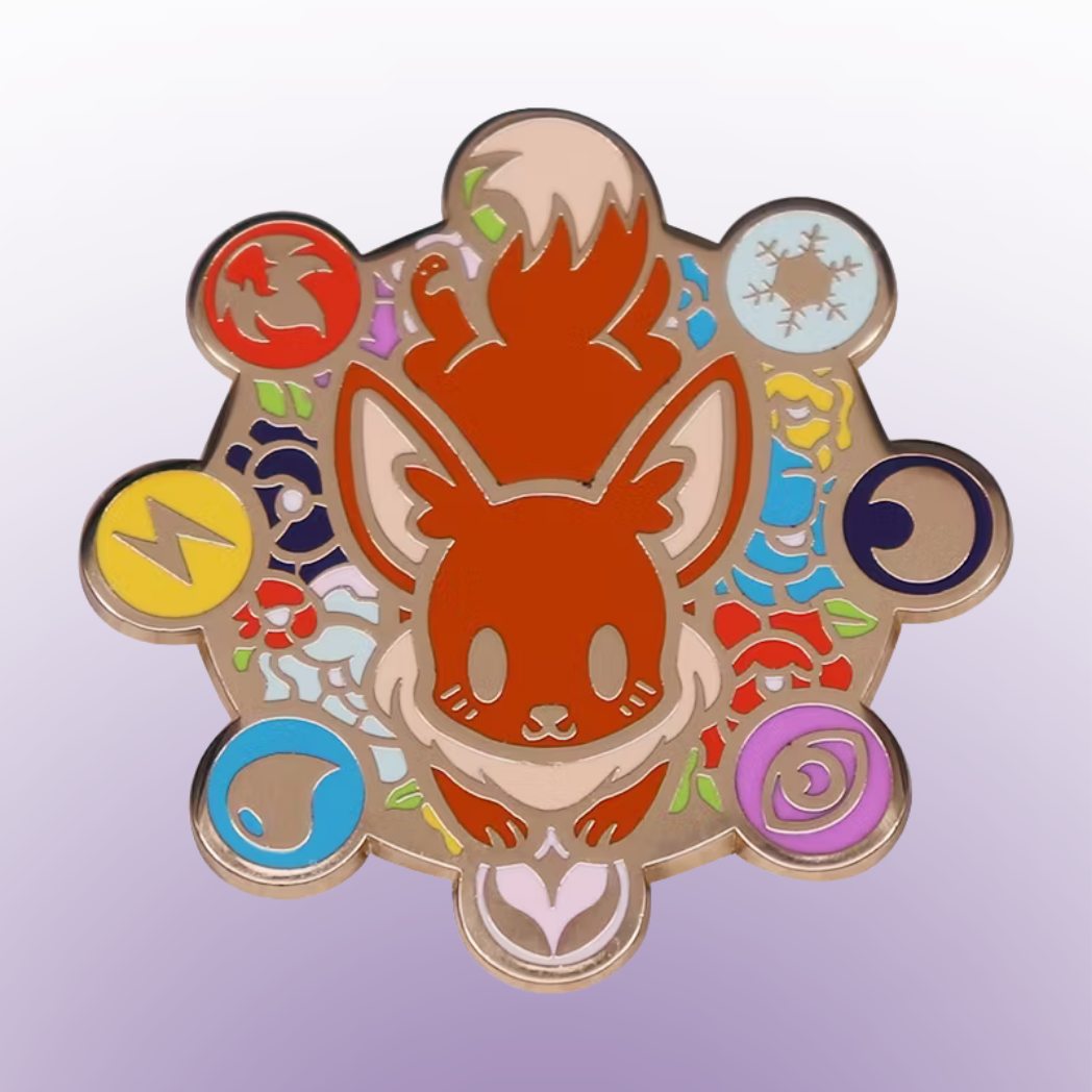 Eevee Evolutions All Enamel Pins