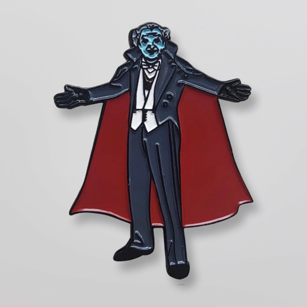 Grandpa Munster enamel pin