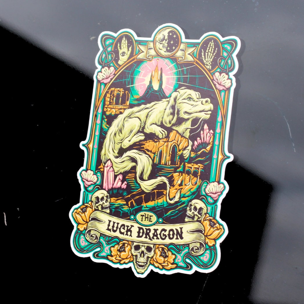 Falkor Neverending Story Waterproof Vinyl Sticker