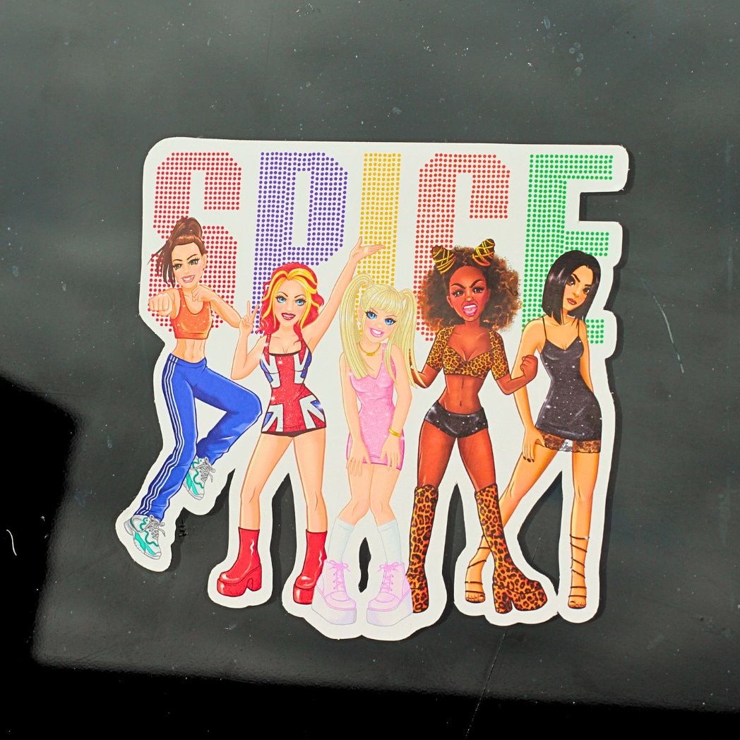 Spice Girls Vinyl sticker