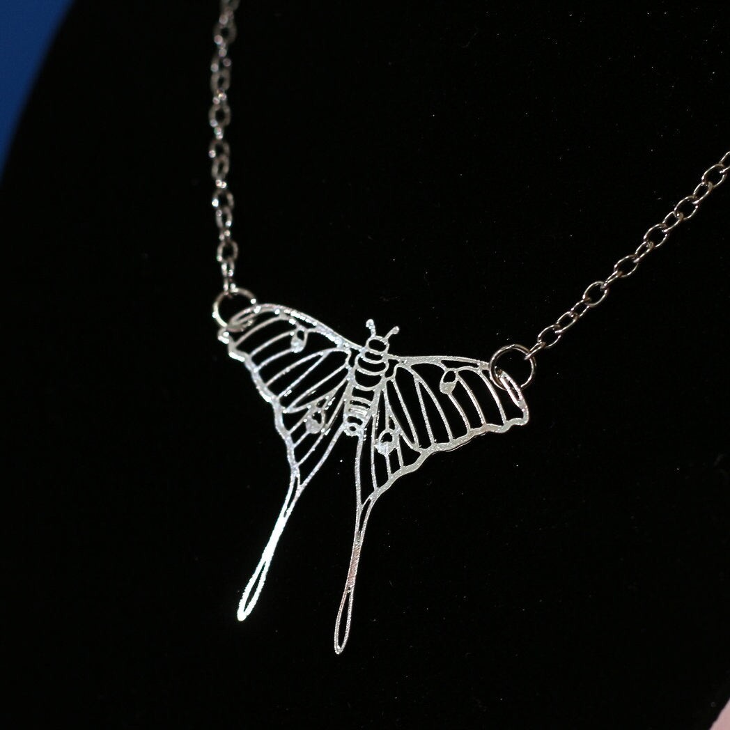 Lunar Moth Necklace