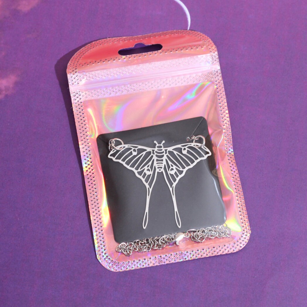 Lunar Moth Necklace