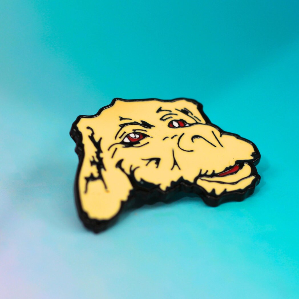 Falkor Neverending Story enamel pin