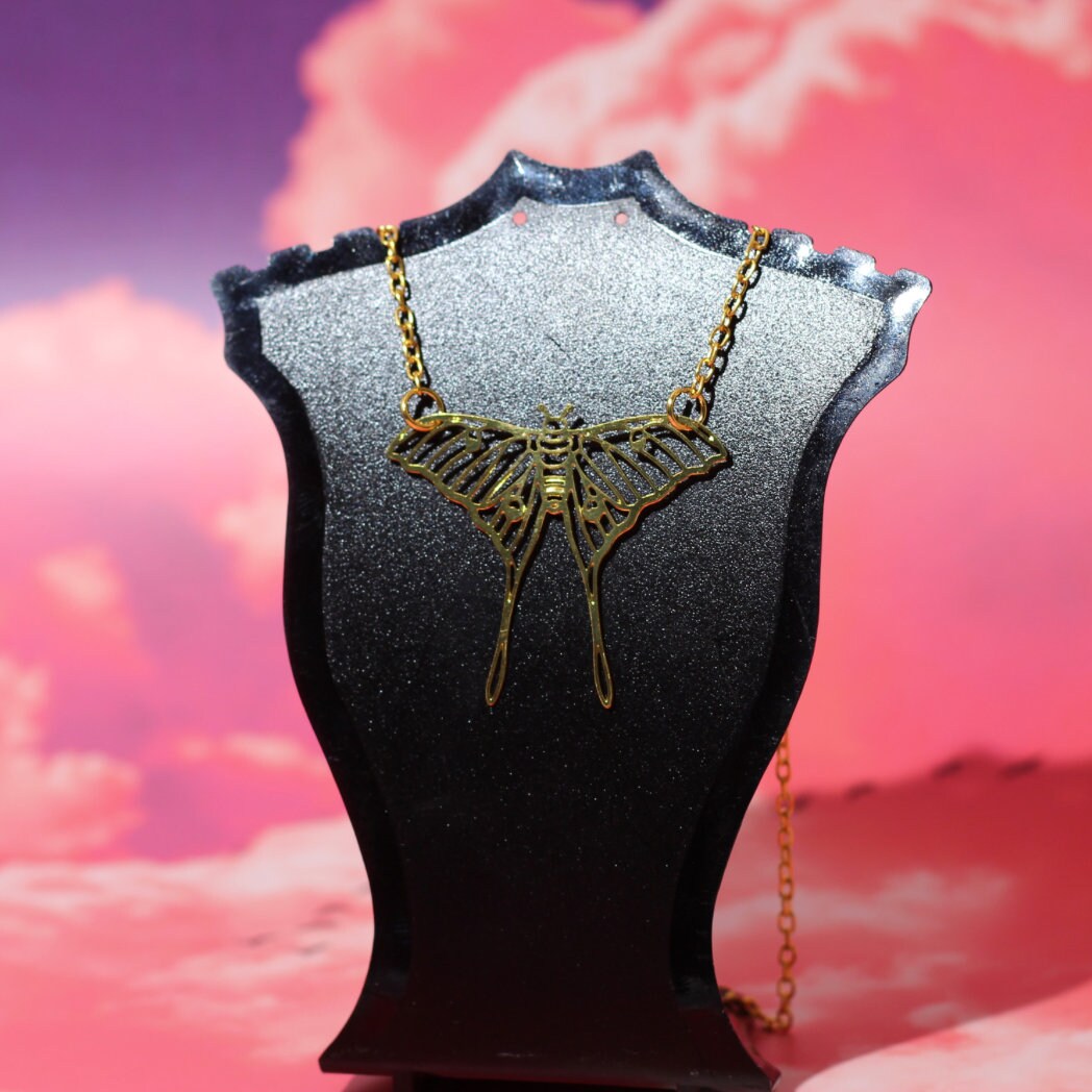 Lunar Moth Necklace