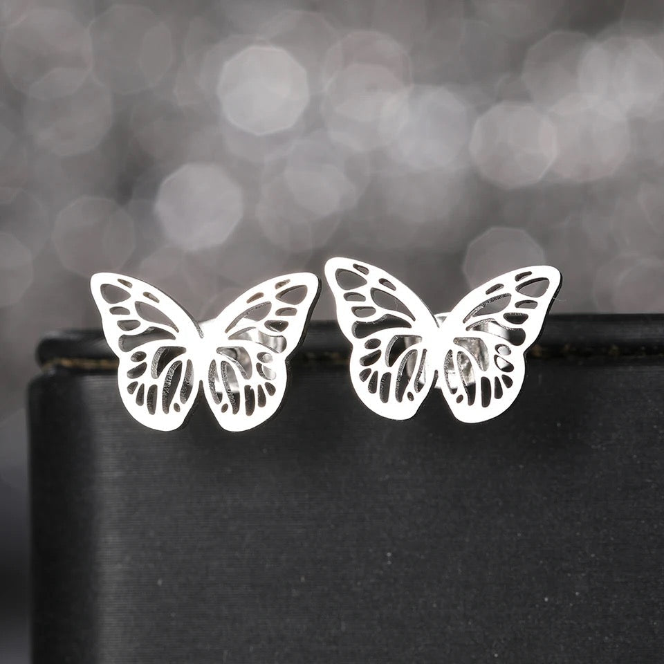 Butterfly Stud Earrings