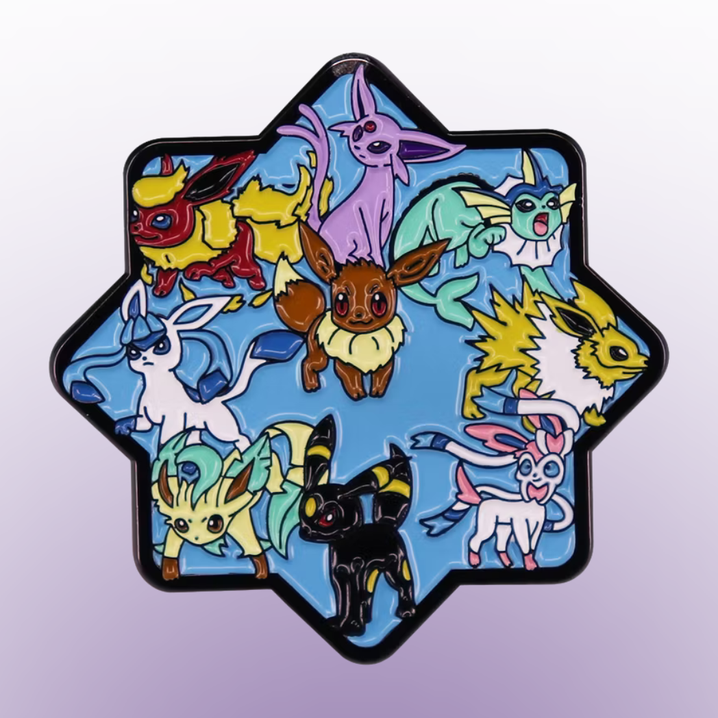 Eevee Evolutions All Enamel Pins