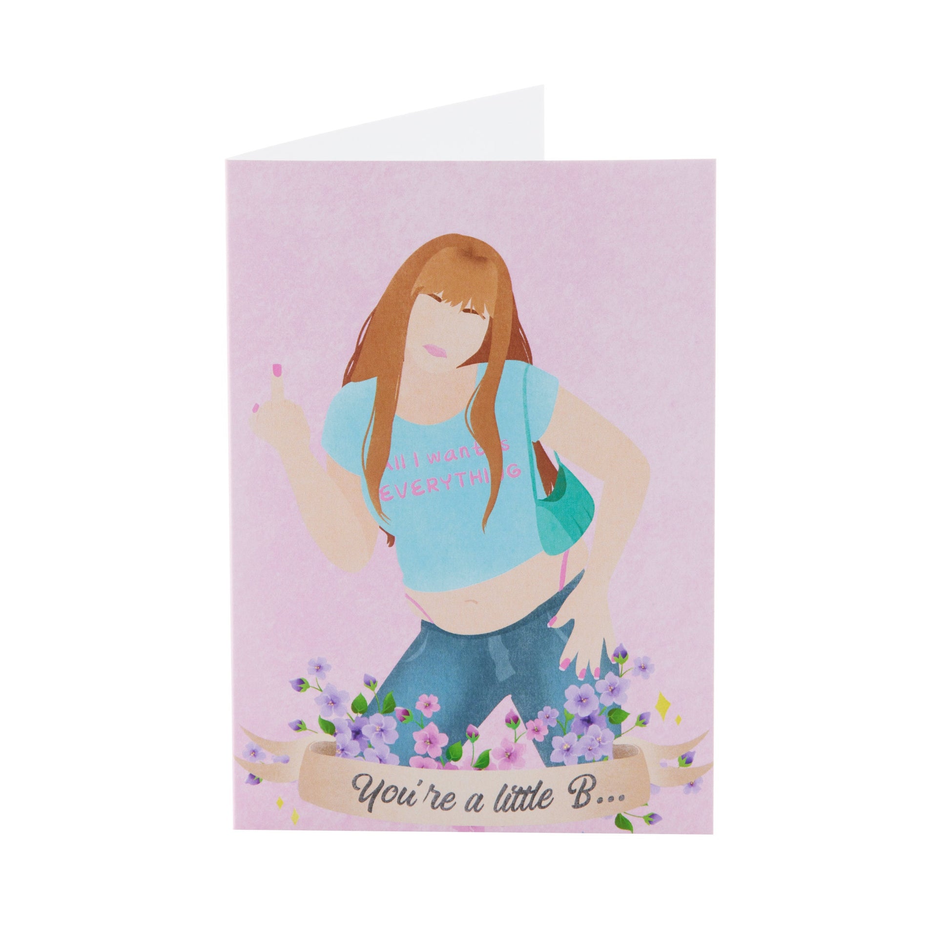 Kath & Kim Blow it out ya Birthday Card