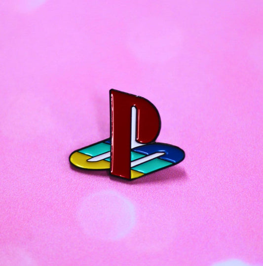 Playstation enamel pin