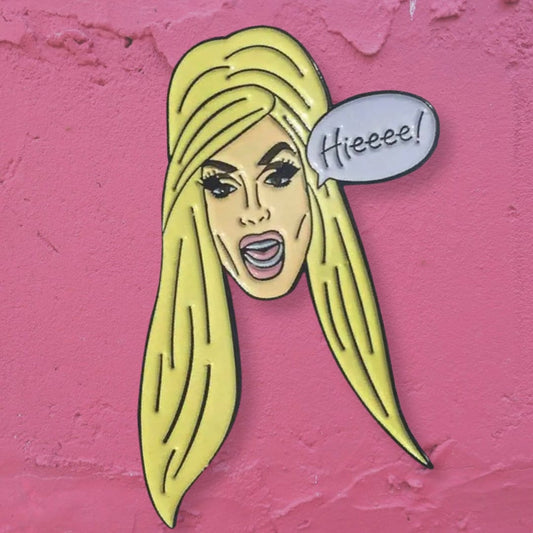 Rupauls Drag Race Alaska 3000 all star enamel pin