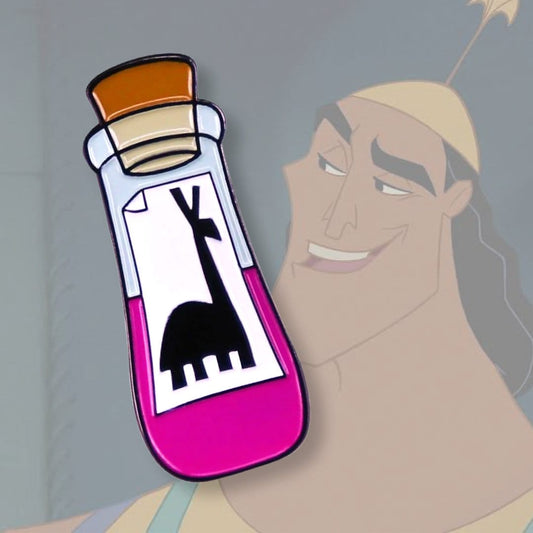 Kuzcos Poison the poison for Kuzco emperor’s new groove enamel pin