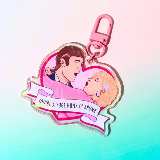 Hunk ‘o Spunk Kath & Kim holographic Kel Keyring