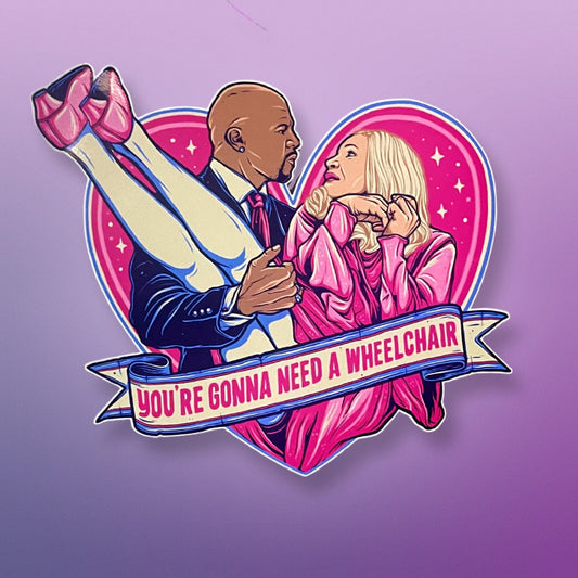 White Chicks Terry crews sticker waterproof vinyl
