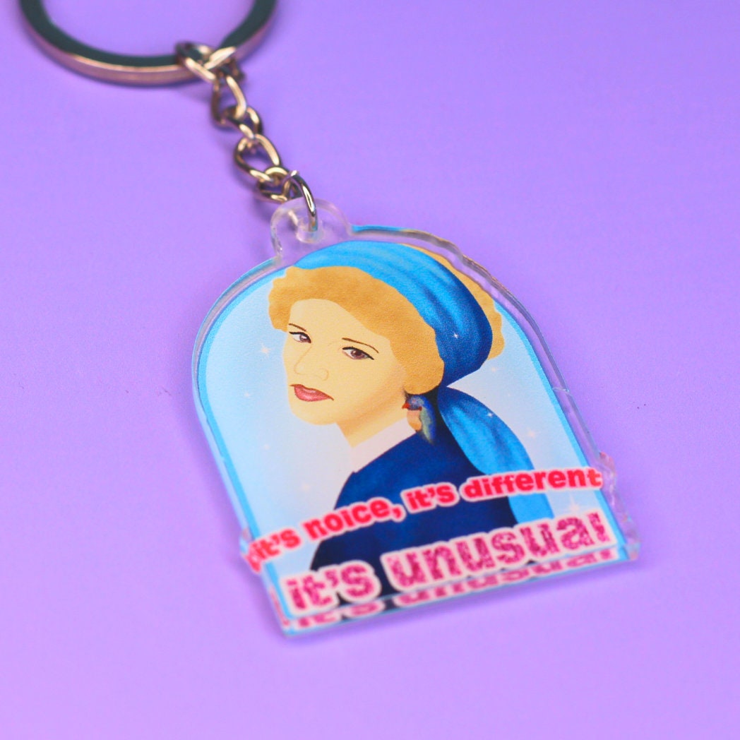 Kath & Kim Noice Different Unusual Keyring