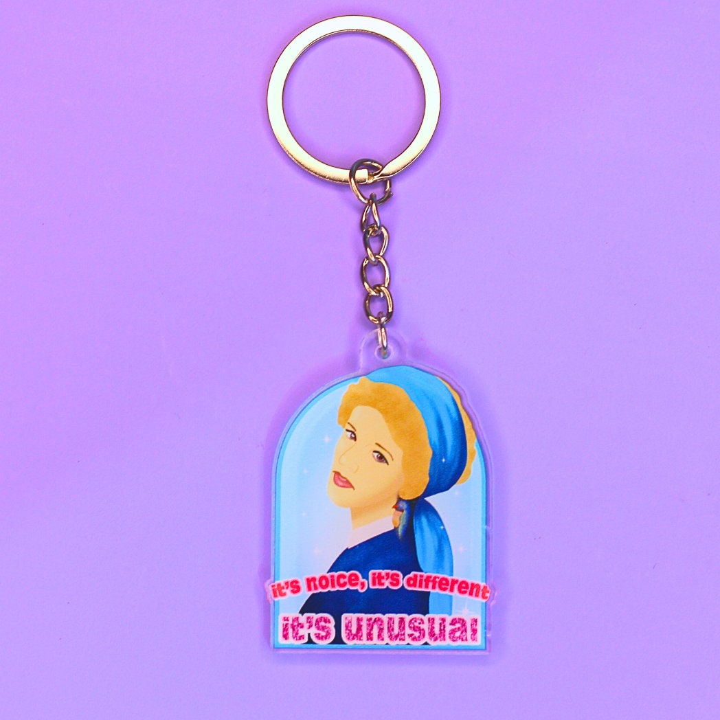 Kath & Kim Noice Different Unusual Keyring