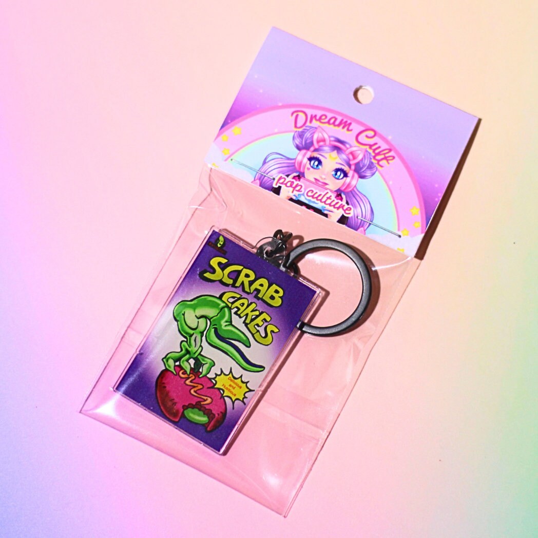 Rupture Farms Scrab Cakes Key Chain Abe’s Odessey