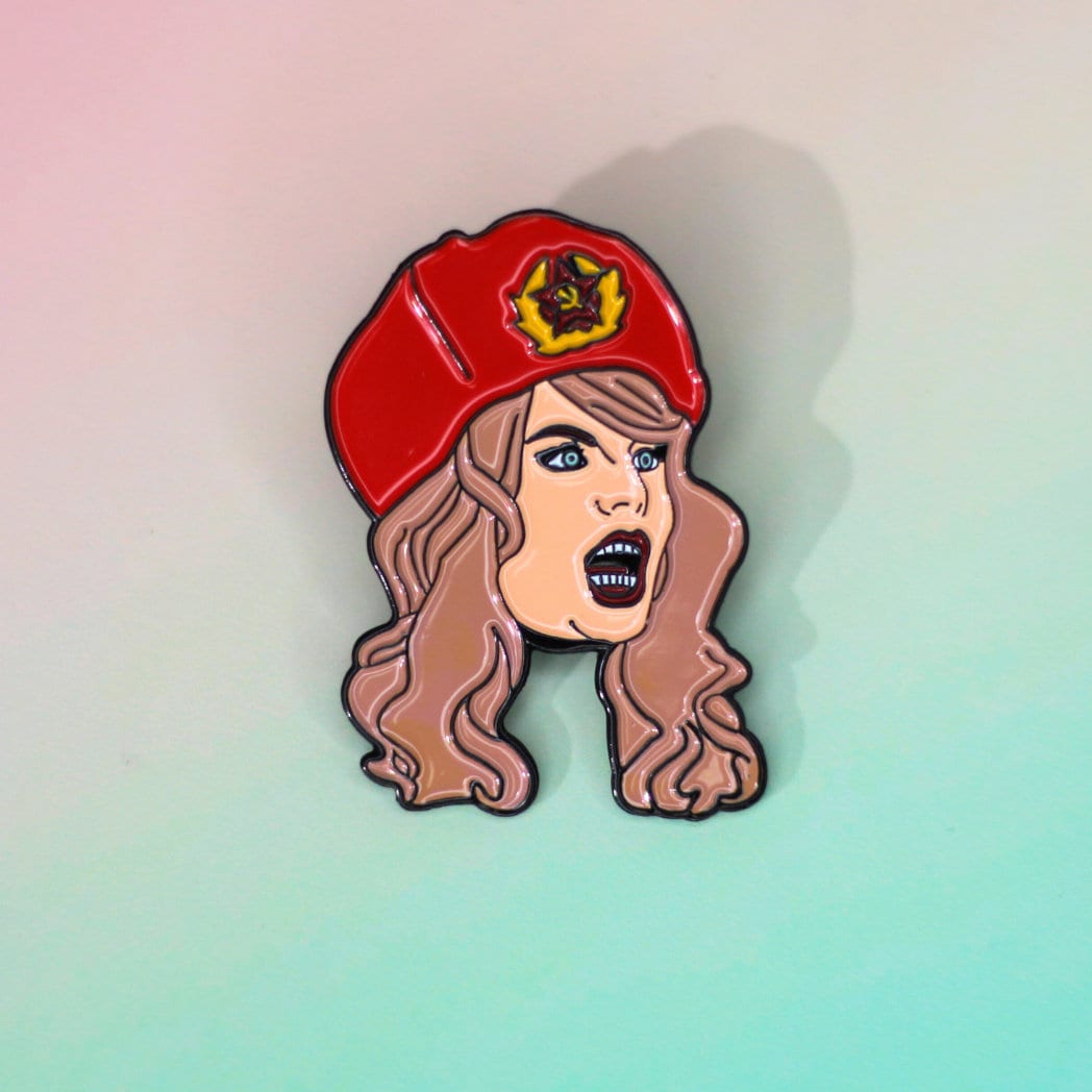 Rupauls Drag Race Katya enamel pin