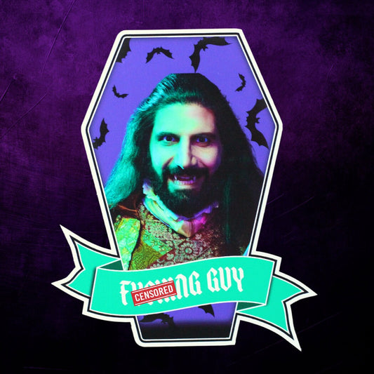 What we do in the shadows Nandor F@%*Ing GUY Waterproof vinyl Sticker