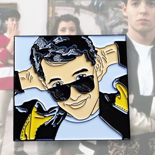 Ferris Buellers Day Off enamel pin