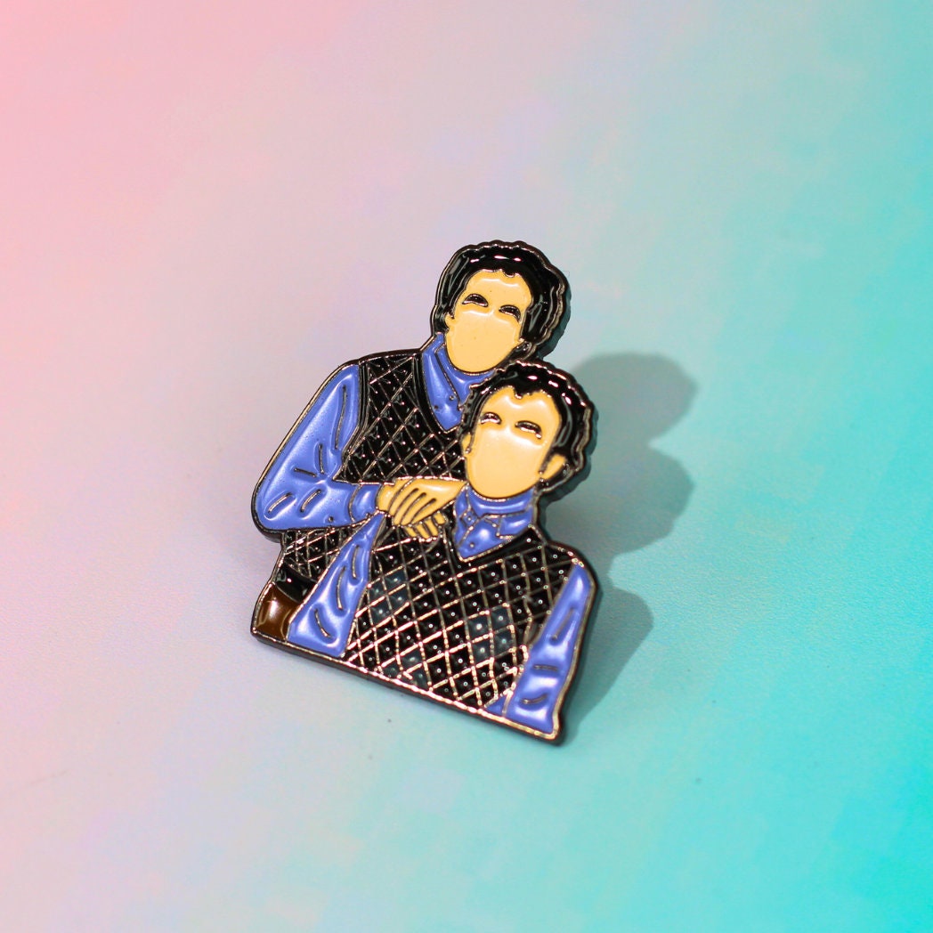 Step Brothers enamel pin