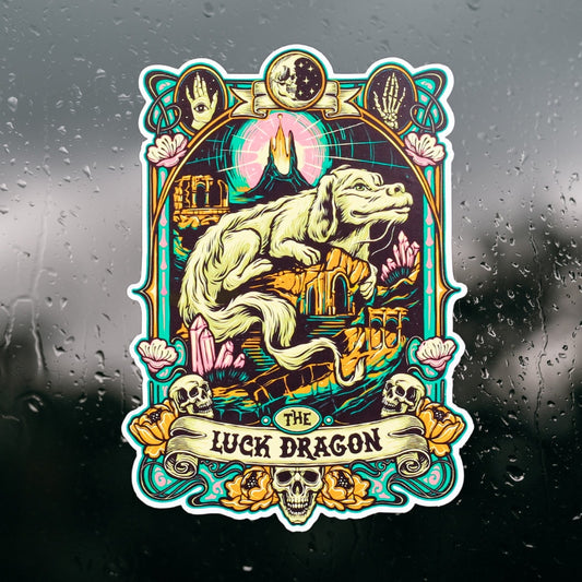 Falkor Neverending Story Waterproof Vinyl Sticker