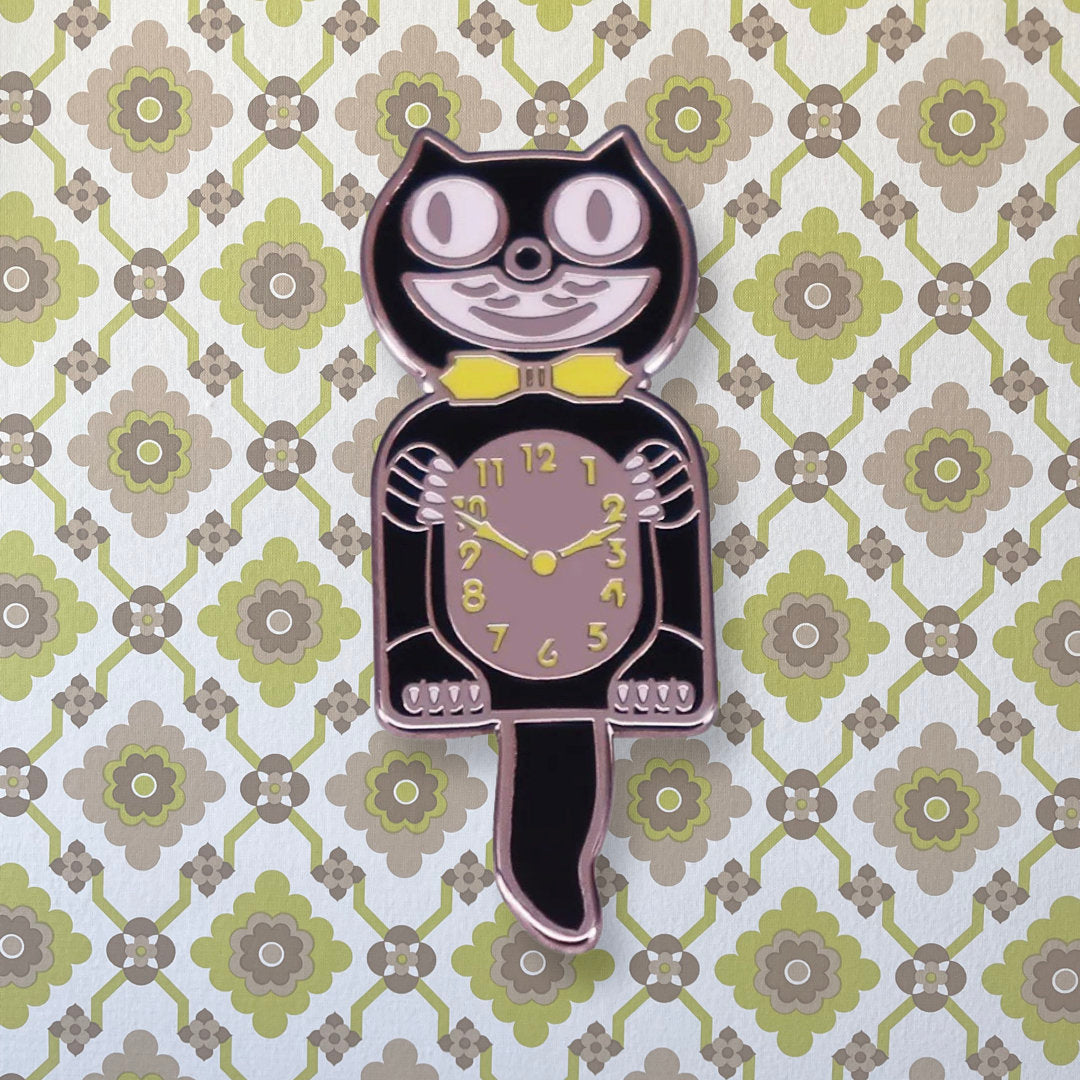 Kit-Cat Klock retro Hard enamel pin