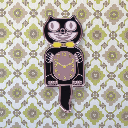 Kit-Cat Klock retro Hard enamel pin