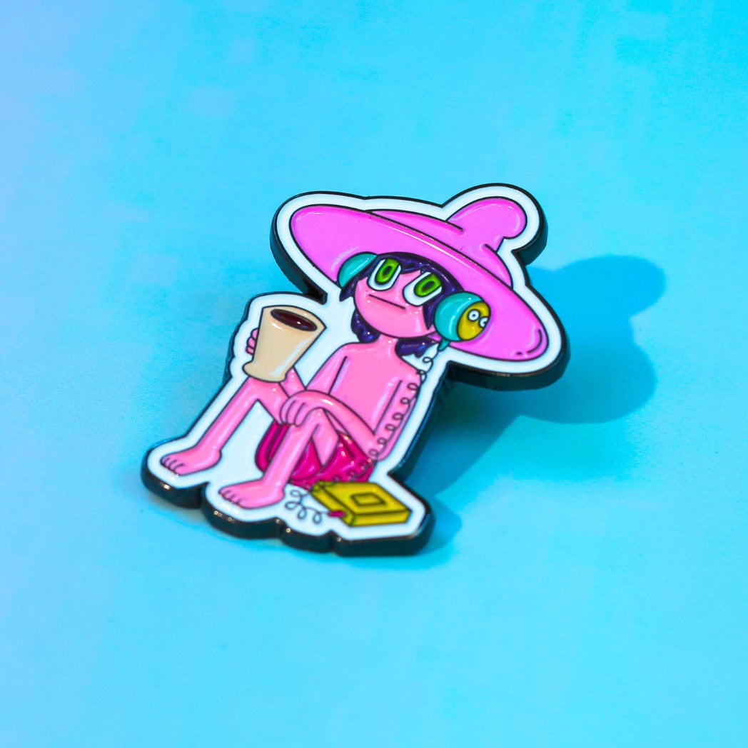 The Midnight Gospel enamel pin
