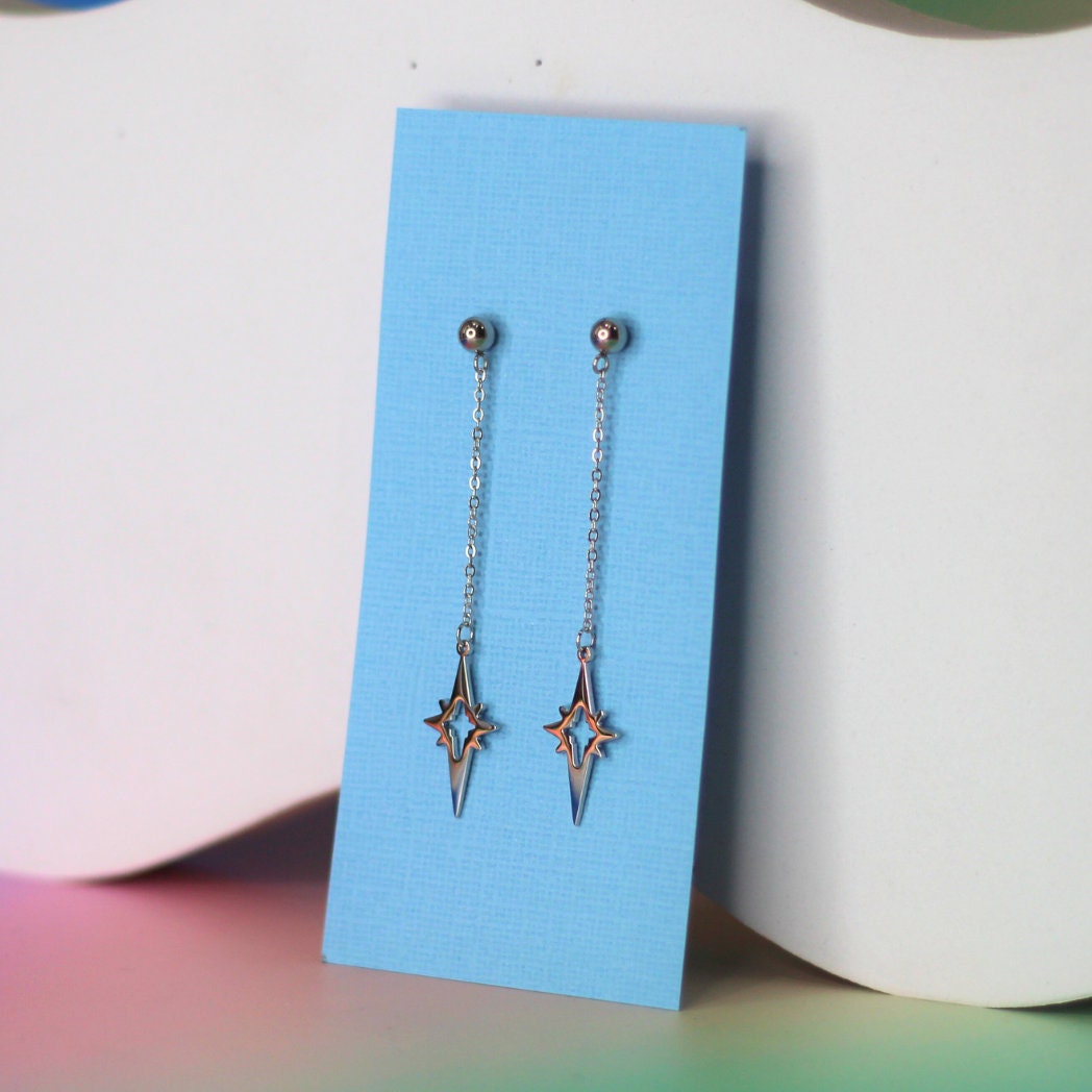 Retro Starlight Drop Earrings