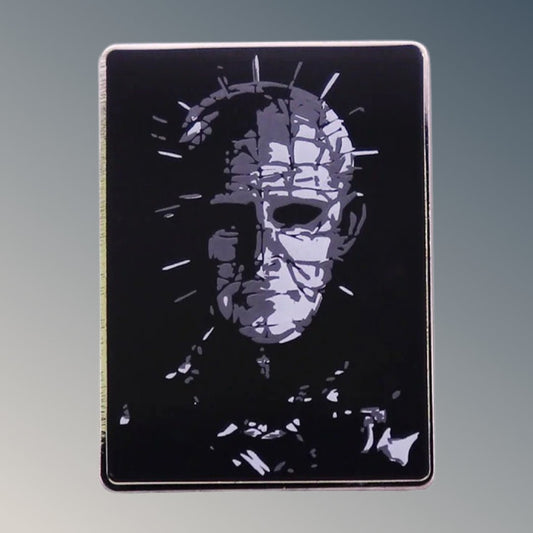 Hellraiser Pinhead 1987 horror thriller enamel pin