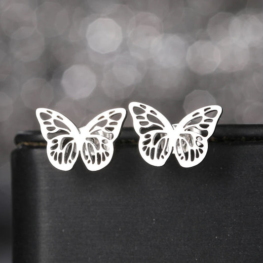 Butterfly Stud Earrings